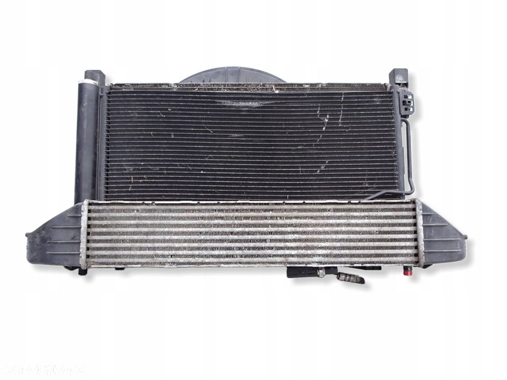 chłodnica kpl. mercedes slk amg r171 1.8 kompresor automat a2035000493 - 6