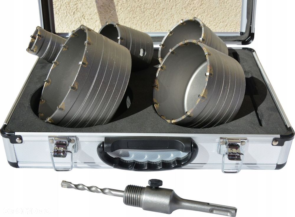 OTWORNICE DO BETONU MURU KORONKI FREZ SDS PLUS 6EL - 4