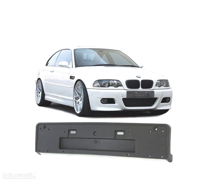 SUPORTE MATRICULA PÁRA-CHOQUES E46 LOOK M3 98-05 - 1