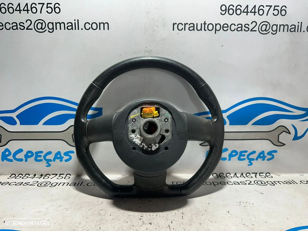 .Volante Pele Flat Bottom Audi TT 8J 2006 - 2014 - 5