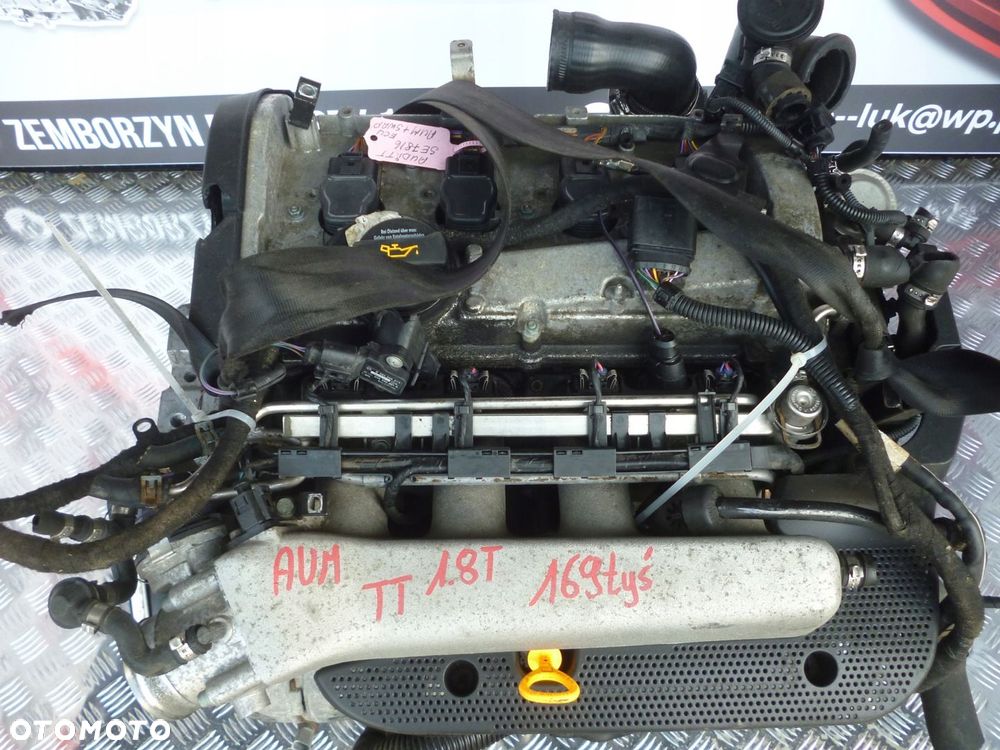 SILNIK KOMPLETNY SWAP AUDI TT 1.8T 150KM AUM 169 TYS - 2