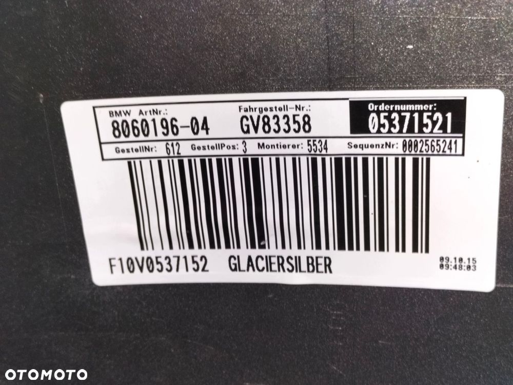 zderzak przedni przód bmw 5 f10 f11 lift lci 13- - 10