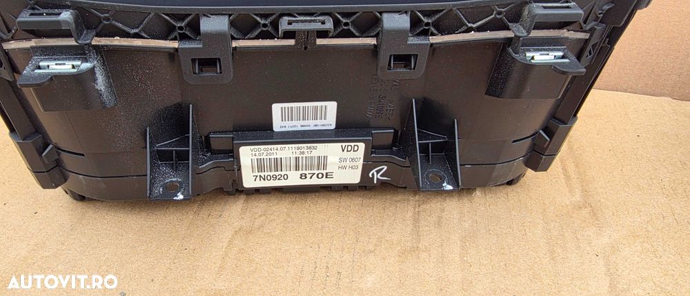 Ceasuri bord VW Sharan 7N 2.0 TDI 2011 / 2012 2013 / 2014 / 2015 2016 - 2