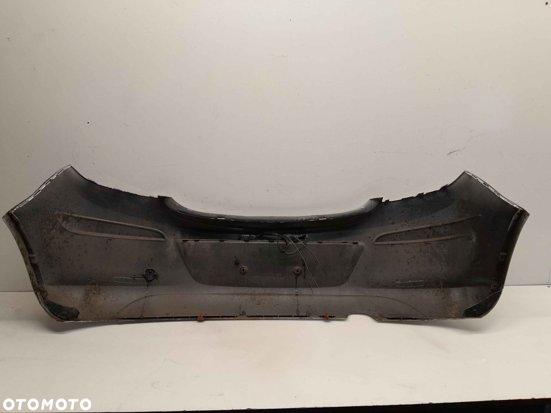 ^ ZDERZAK TYŁ TYLNY OPEL CORSA D Z157 SREBRNY 5D 5 DRZWI HB - 5
