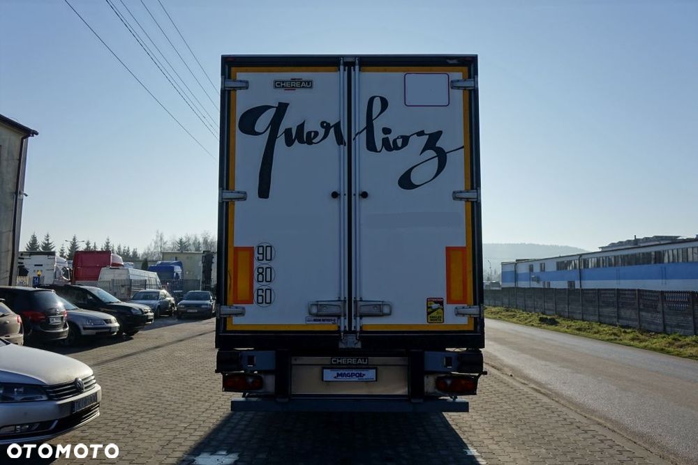 Chereau CHŁODNIA / CARRIER VECTOR / OSIE BPW / OŚ PODNOSZONA / KOSZ I KOŁO ZAPASOWE  / - 6