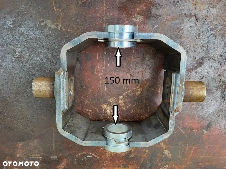 Siłownik Hydrauliczny kiper wywrot kule gniazda kipra Stabilizator podpora HDSa - 12