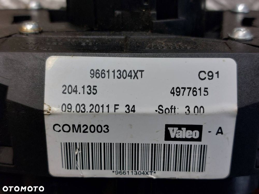MANETKA PRZEŁĄCZNIK ZESPOLONY TAŚMA SYGNAŁU PEUGEOT 407 I 96611304XT - 4