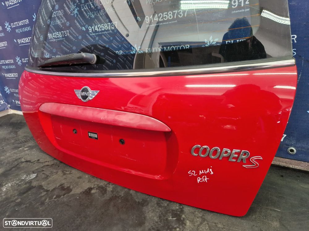 Tampa da mala usada MINI COOPER S R53 spoiler R50 ENVIO GRATUITO - 5
