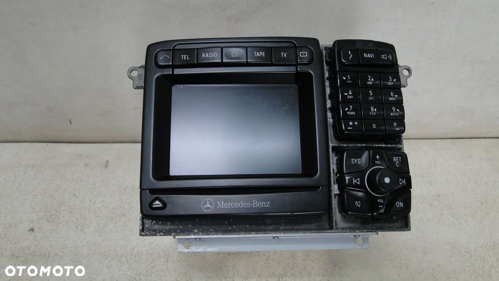 MERCEDES S-KLASA W220 RADIO CD TV NAWIGACJA TELEFON EUROPA - 2
