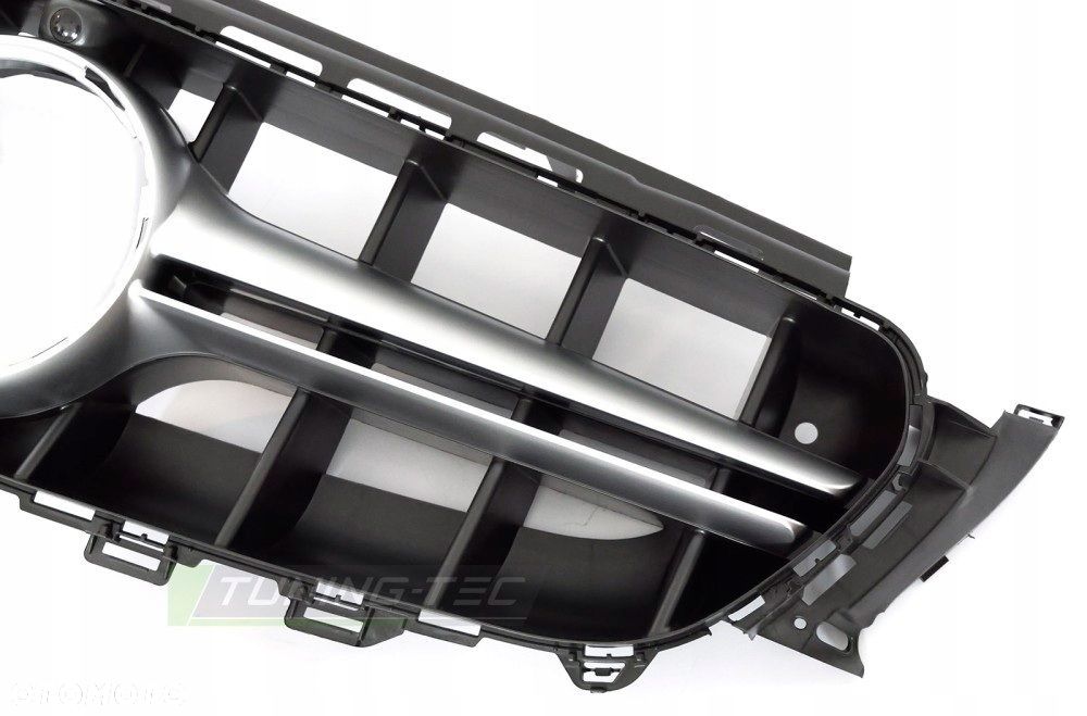Atrapa Grill Kratka Tuning Amg S Black Silver Mercedes E klasa 213 2016-20 - 5