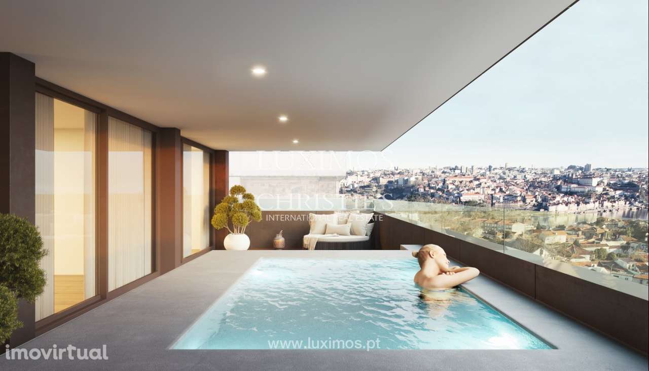 Apartamento T2 novo com piscina e vistas de rio em Vila Nova de Gaia - Grande imagem: 3/25