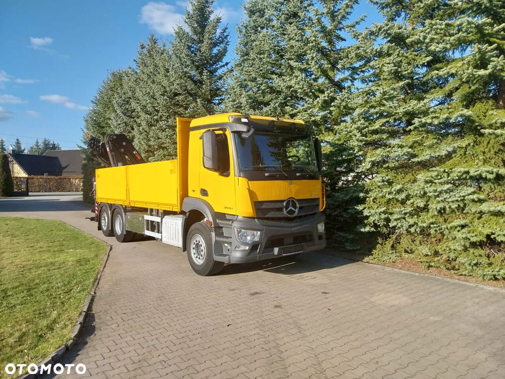 Mercedes-Benz Antos z HIAB 288 / 15m /Pilot/3-oś skrętna - 8