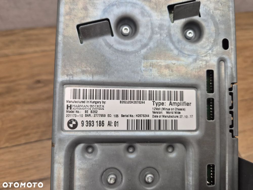 BMW OE WZMACNIACZ AUDIO HARMAN KARDON F30 F31 F34 F32 F33 F36 F82 9393186 - 3