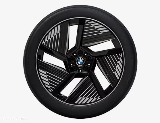 -25% NOWE ORYGINALNE Kompletne Koła zimowe 21" BMW Serii iX3 - 1