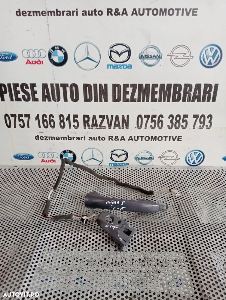 Maner Usa Stanga Dreapta Fata Keyless Entry Mazda 5 An 2005-2006-2007-2008-2009-2010 Volan Stanga - - 6