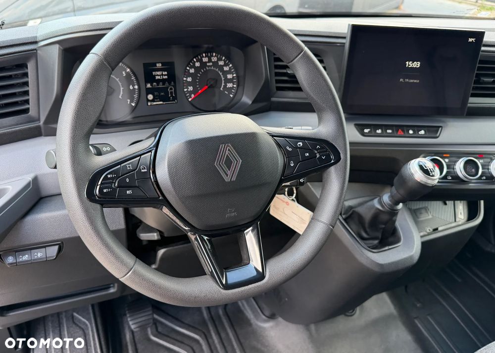 Renault NOWY MASTER L3H2 HOMOLOGACJA cięż. VAT-1 Duża ŁADOWNOŚĆ 1259kg Długa paka 3800mm Objętość 13m3 SPRAWDZONY TRWAŁY SILNIK 2.0DCI ROZRZĄD NA ŁAŃCUCHU Salon Polska Pierwszy wł. Eksploatowany w trasie auto Jak Nowe Gwarancja Fabryczna Renault! - 11