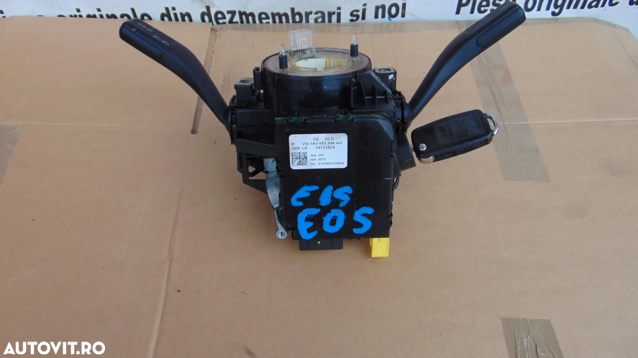 Modul coloana volan VW Eos calculator golf 5 skoda octavia 2 golf 5 plus touran caddy seat leon tol - 1