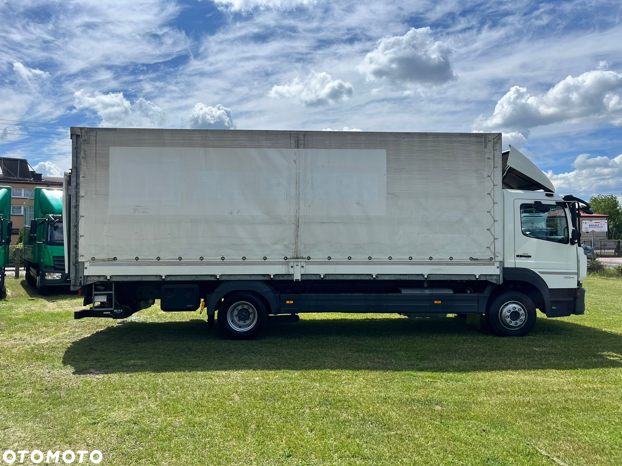 Mercedes-Benz ATEGO 1224L BURTO-PLANDEKA 7.20 m | WINDA | - 6