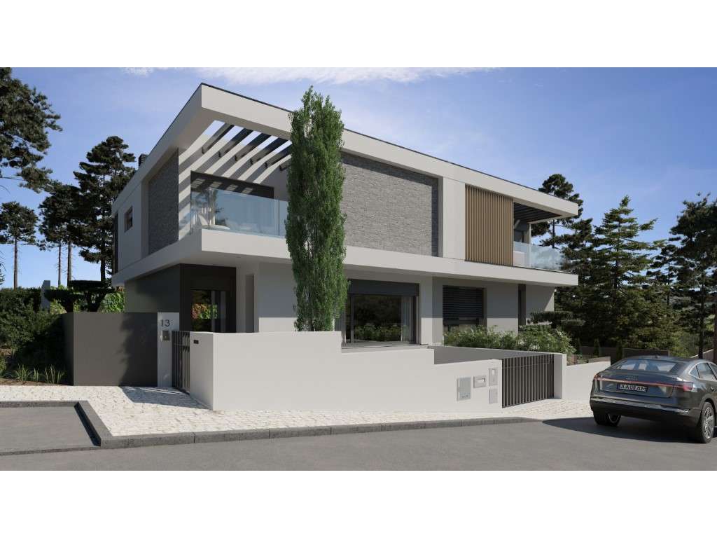 Moradia Geminada no Sitio da Nazaré com piscina e vista mar - Grande imagem: 2/6