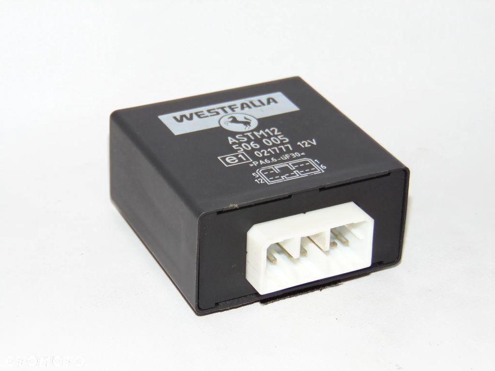 Moduł przekaźnik sterownik świateł Westfalia haka holowniczego przyczepy ASTM12 506005 VW Volkswagen Skoda Seat Audi Mercedes Volvo Opel Ford Renault - 5