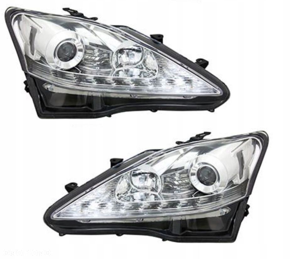 Reflektor Lampa kpl Diody Tuning Lexus IS II 2 05- - 1
