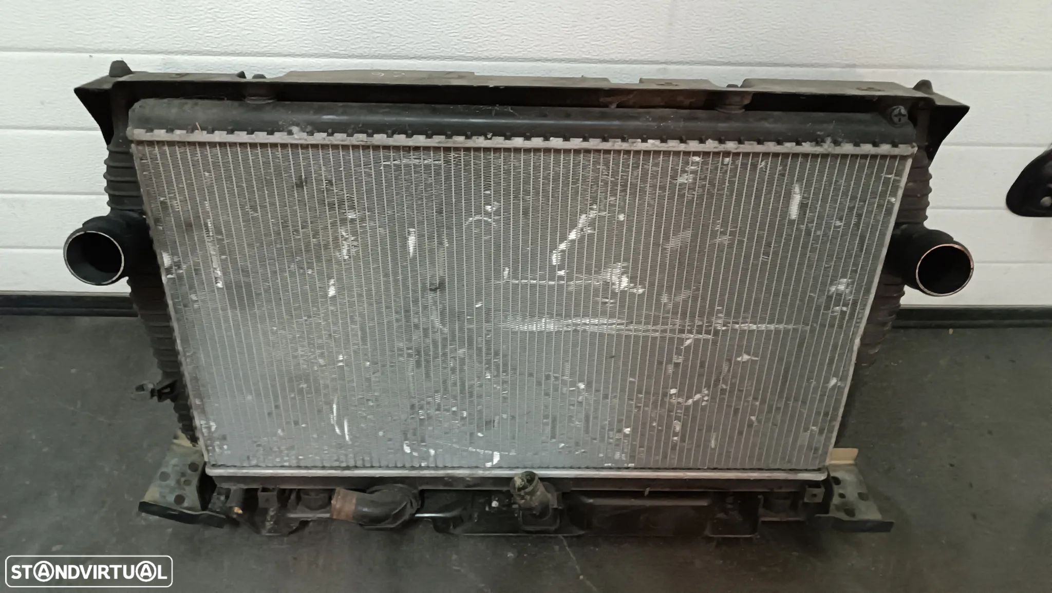 FRENTE EM FIBRA COM RADIADORES E INTERCOOLER CITROEN C6 2.7HDI 9645610280 - 1