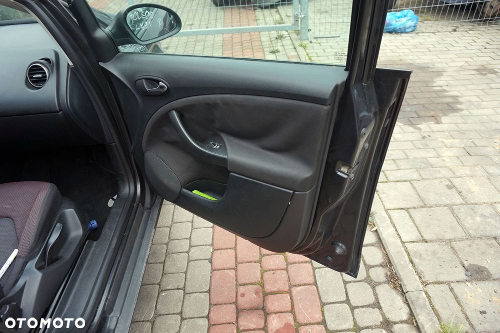 DRZWI PRZEDNIE PRAWE TOLEDO III 5P LS9N  CZARNY SEAT 2004-2009 - 9