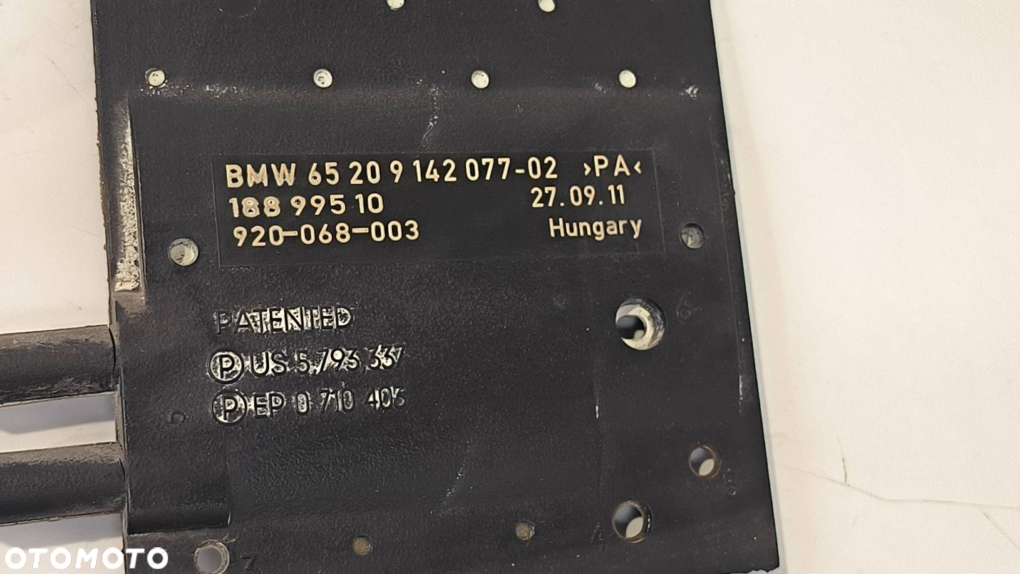 MODUŁ BMW 750I L 7 F01 65209142077 - 2