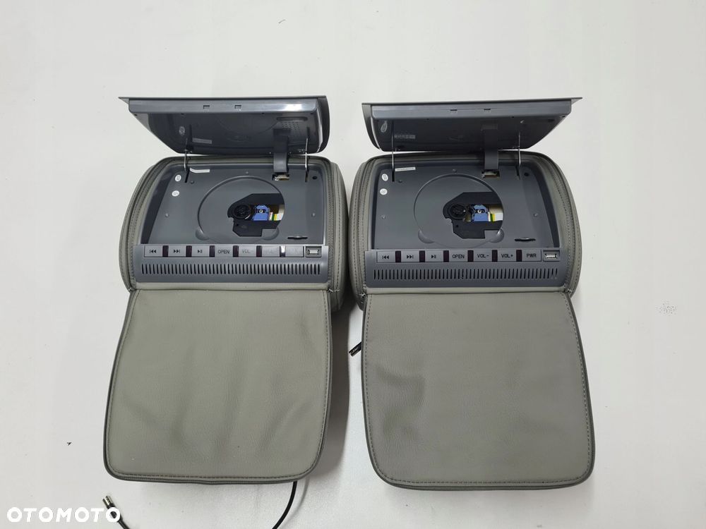 VW T5 T6 MULTIVAN zagłówek fotela przód kierowcy pasażera monitor DVD - 2