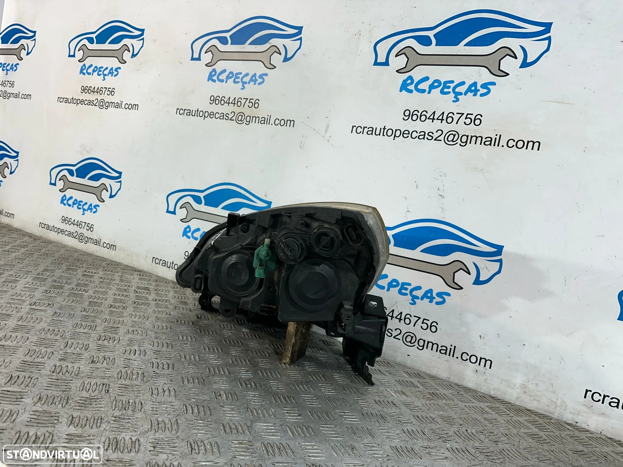 .Farol Otica Frente Frontal Direita Original Renault Scenic 2 Grand Scenic 2003 - 2009 - 7