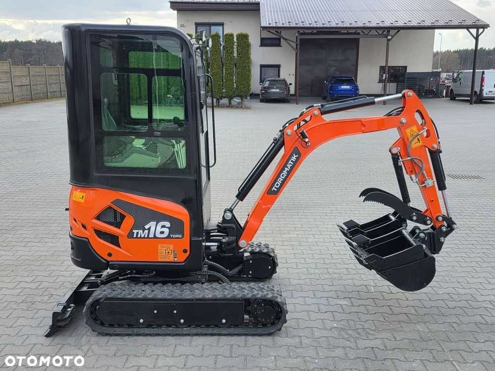 Inny NOWA minikoparka TORQMATIK TM 16, SILNIK KUBOTA - 6