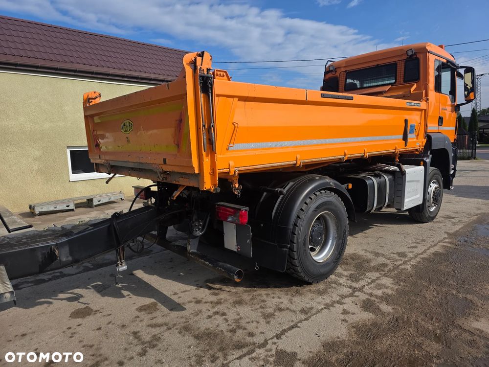 MAN TGS 18-320 4x4 Pelne Blokady z Możliwość z Przyczepa Tandem Wywrotka Niskopodwoziowa 18000 kg - 7