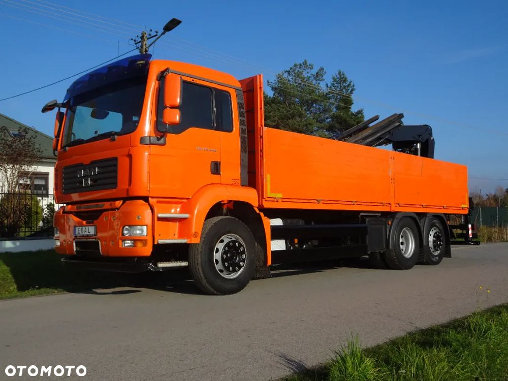 MAN TGA 26.440 HDS Hiab 166 budowlanka sprowadzony z Niemiec manual idealny - 2
