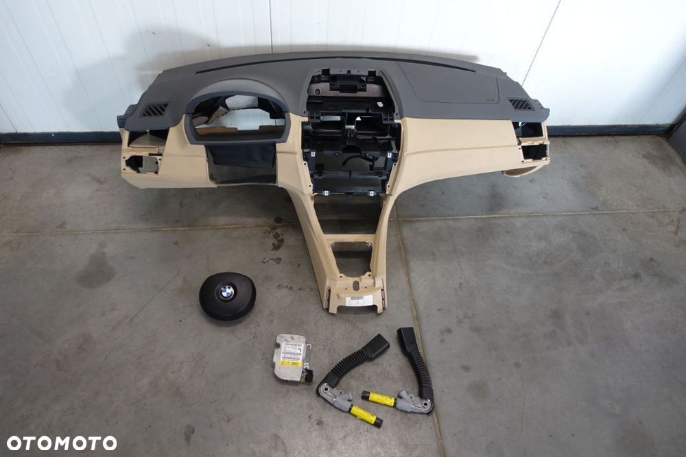 BMW X3 E83 03-10 deska AirBag poduszki oryginał KONSOLA PASY SENSOR - 1