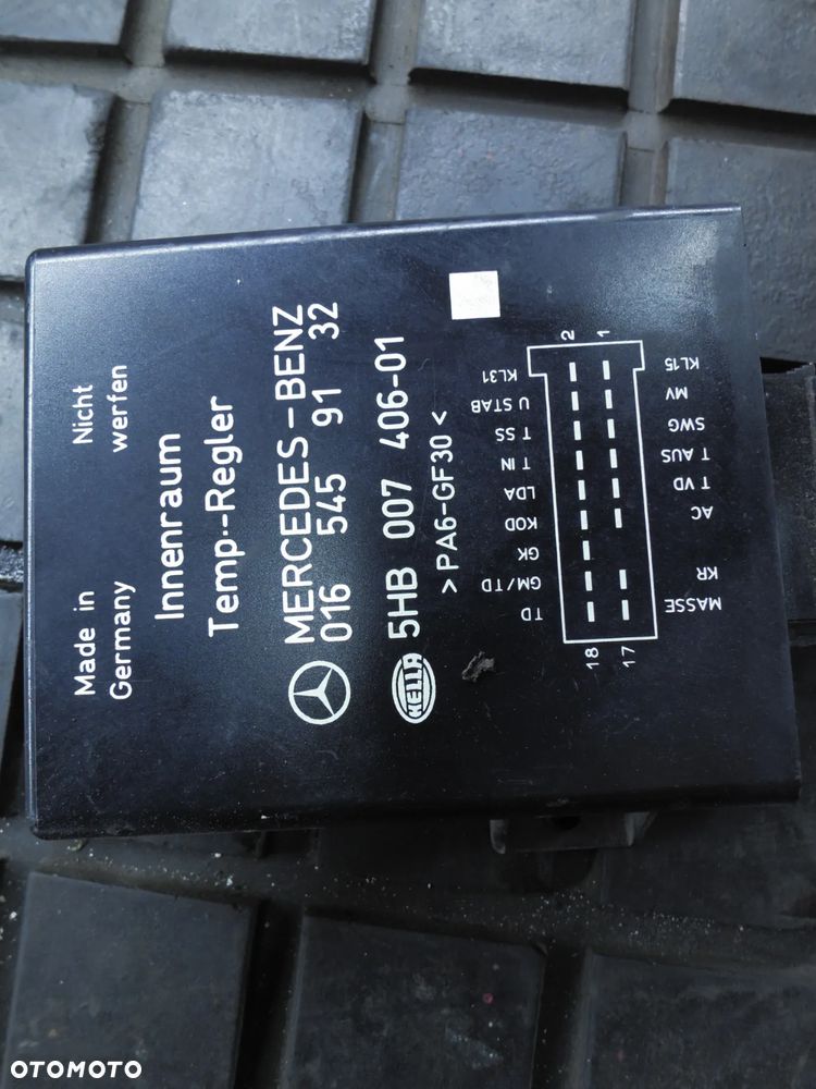 MERCEDES-BENZ VITO VIANO W638 INNE KOMPUTER MODUŁ STEROWNIK 0165459132 5HB00740601 - 2