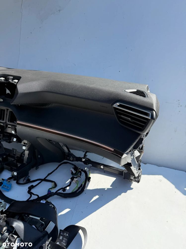 PEUGEOT 2008 II LIFT 208 II KONSOLA PODUSZKI POWIETRZNE EU DESKA PASY ORYGINAŁ - 6