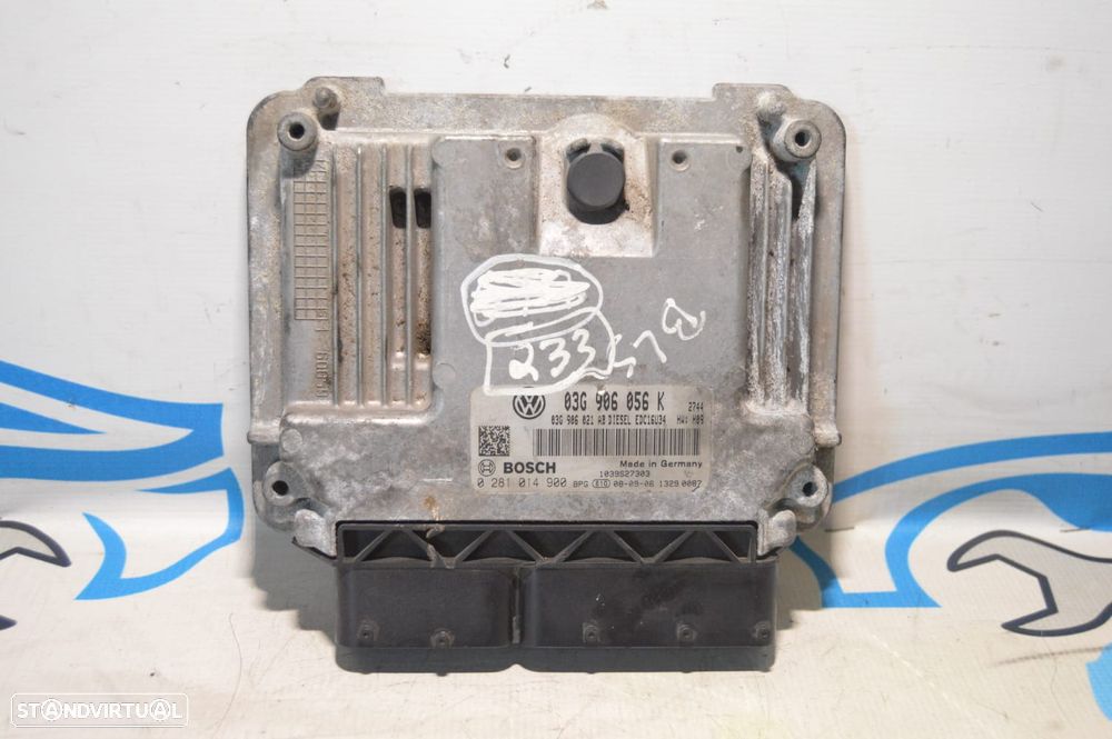 CENTRALINA ECU MOTOR BOSCH VW VOLKSWAGEN 0281014900 1039S27303 03G906056K 03G906021AB VW VOLKSWAGEN GOLF V 5 MK5 1K 1K1 1.9 TDI 105CV BLS - 2