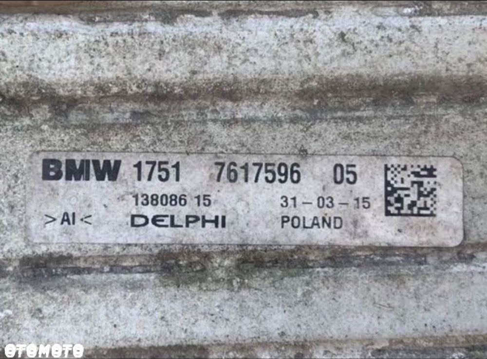 7617596 chłodnica Intercooler mini cooper f55 f56 - 3