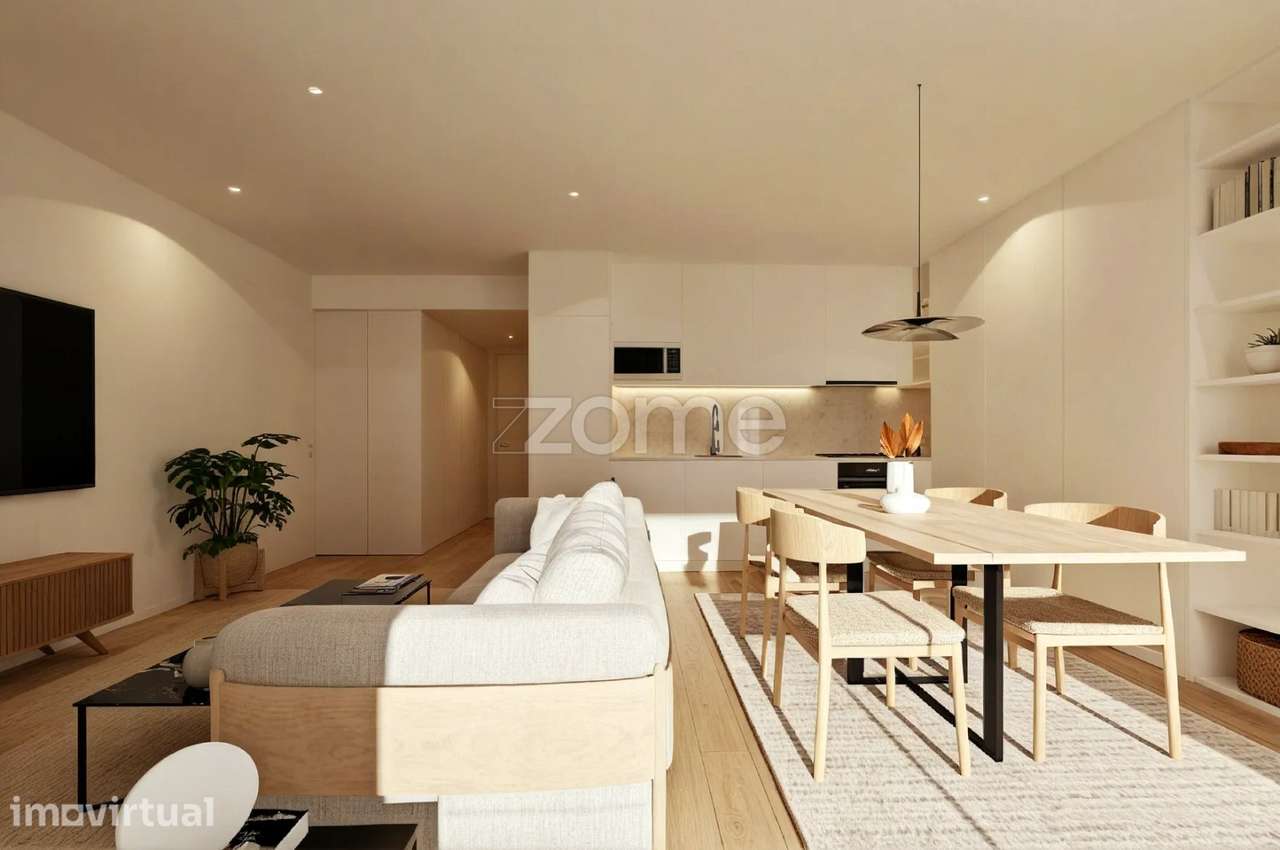 Apartamento T1+1 em Matosinhos Sul - Grande imagem: 4/6