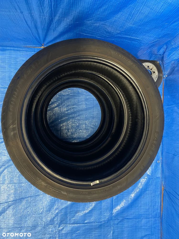 OPONA 18 OPONY LETNIE LATO KOMPLET OPON 4SZT GOODYEAR EAGLE F1 ASYMMETRIC 3  215/45R18 89V BIEŻNIK 6,8mm 2019r - 8