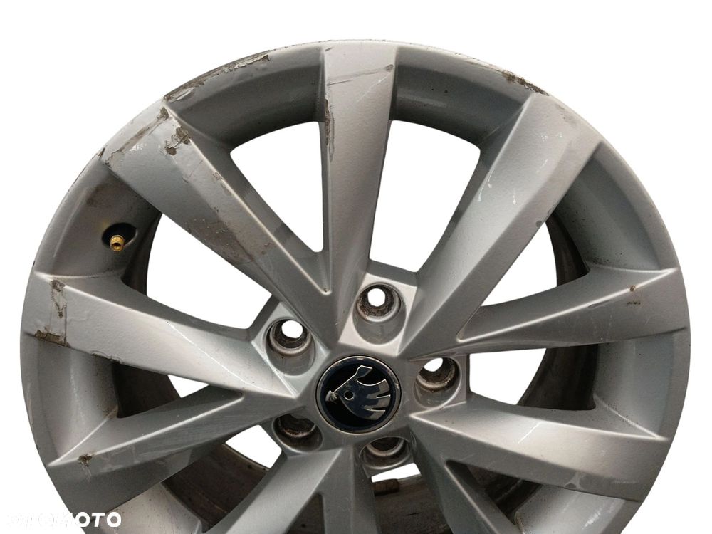 FELGA ALUMINIOWA SKODA OCTAVIA III LIFT (2016-2020) 2.0 TDI 150KM 5E0601025BJ - 4