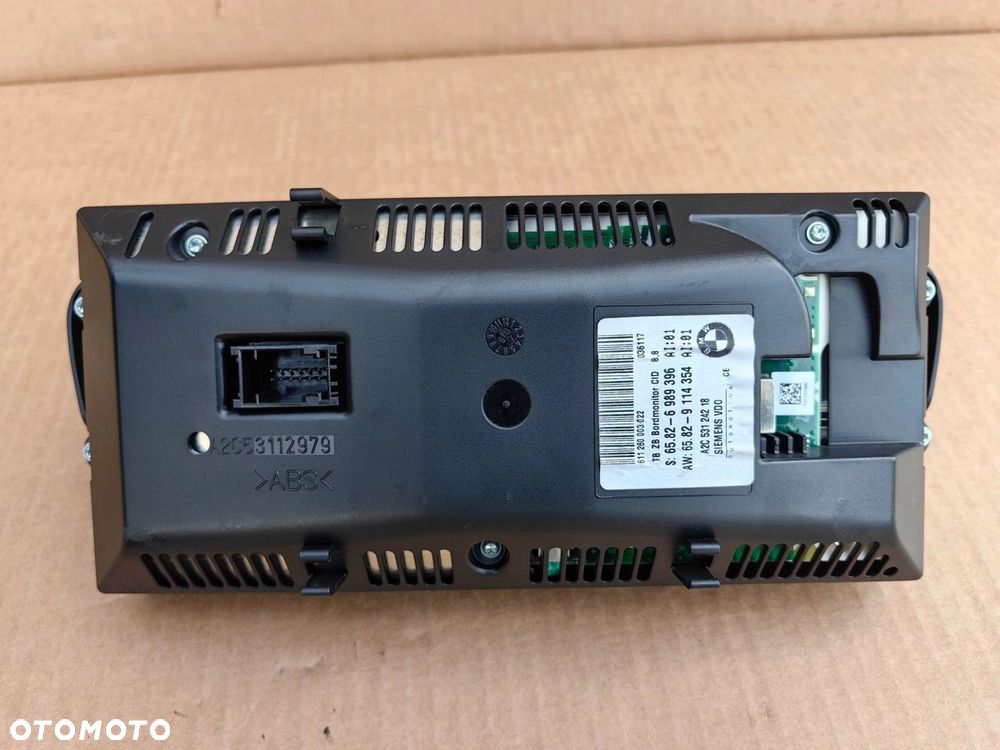 Wyświetlacz monitor nawigacji radia BMW 6 e63 e64 6989396 - 3