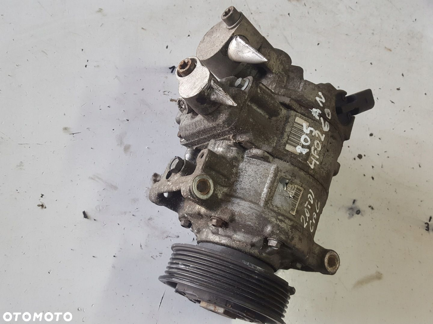 SEAT EXEO AUDI A6 C6 2.0 TDI SPRĘŻARKA KLIMATYZACJI 4F0260805AN - 2