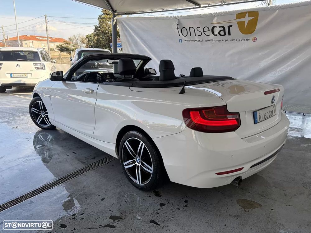 BMW 218 d Cabrio Line Sport - 3