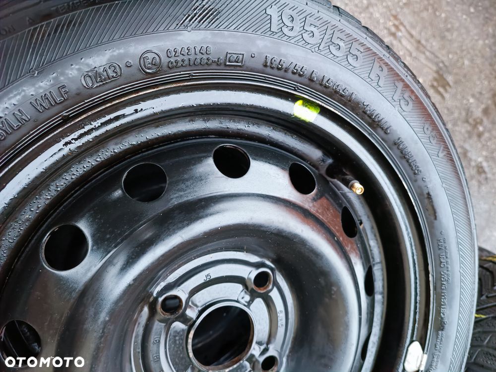 4x114 Felgi Stalowe 4x114,3 Stal 15 Koła letnie lato CHEVROLET Daewoo REZZO Lacetti Nubira Tacuma 5,5mm Legnica ALU-RAD 195/55 - 3