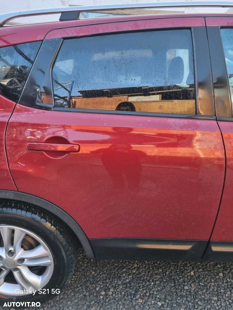 Usa Dreapta Spate Nissan Qashqai Facelift 2010 - 2013 SUV 4 Usi New Red NAJ (1448) - 1