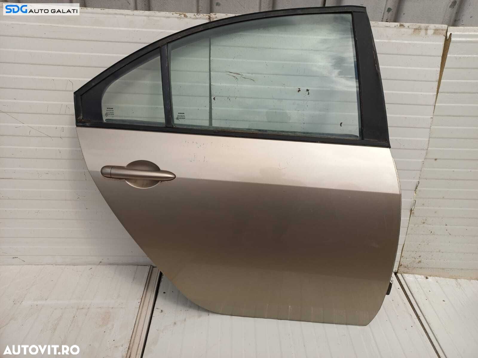 Usa Usi Portiera Portiere Dreapta Spate Dezechipata Nissan Primera Berlina Sedan 2002 - 2007 [L0969] - 1