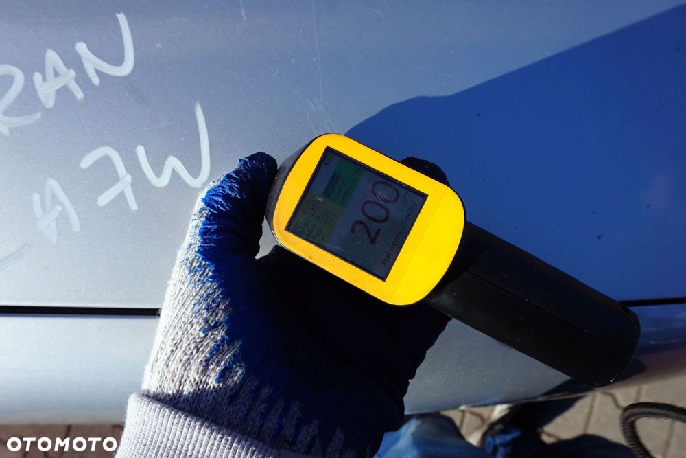 MASKA ZDERZAK BŁOTNIKI LAMPY TOURAN I 1T LA7W  VOLKSWAGEN 2003-2006 SREBRNY PRZÓD KOMPLETNY - 16