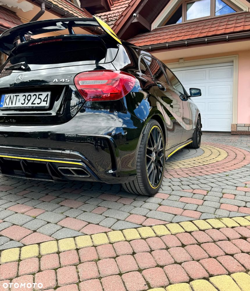 Mercedes-Benz Klasa A AMG 45 4Matic AMG Speedshift 7G-DCT Yellow Night Edition - 4