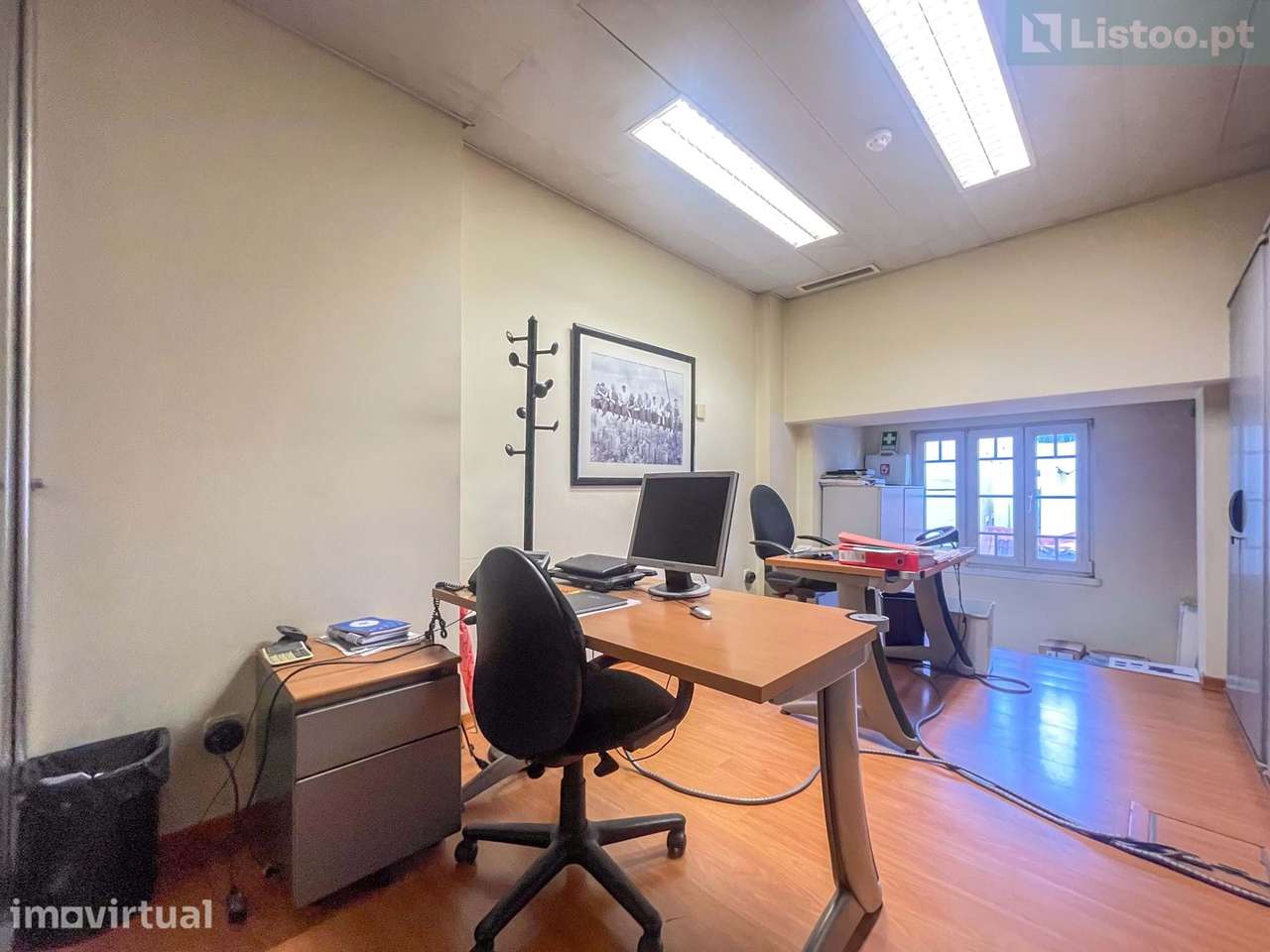 Escritório Mobilado, Recepção, 3 gabinetes + sala de reunião, e com ga - Grande imagem: 5/21